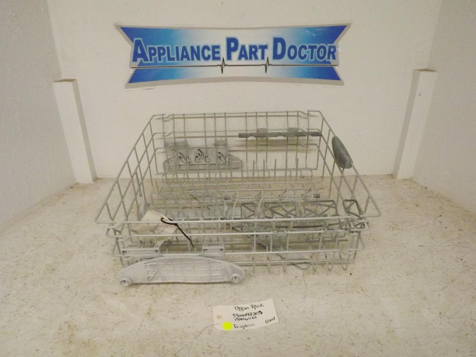 Frigidaire Dishwasher 5304498205 154461101 Upper Rack Used Frigidaire Dishwasher 5304498205 154461101 Upper Rack Used